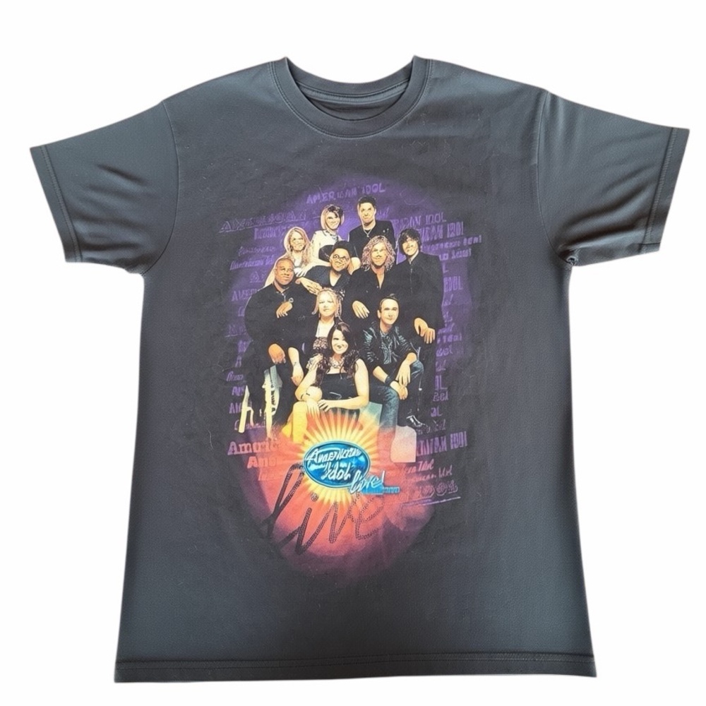 2011 American Idol‎ Tour Cotton T-Shirt